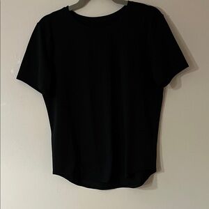 Lululemon Athletica Classic Black Short Sleeve Tee
